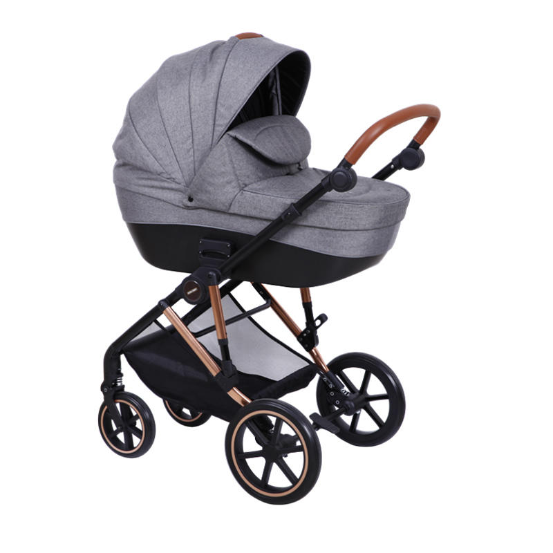 Luxurious high landscape Baby Stroller portable folding adjustable baby stroller with bassinet RA-U09
